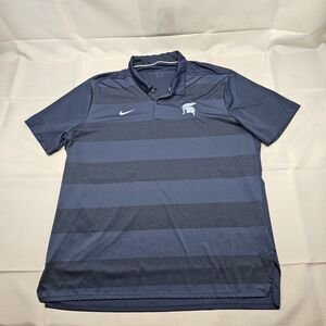 Nike Dri Fit Stevenson HS Spartans Polo Mens‎ XL Livonia MI